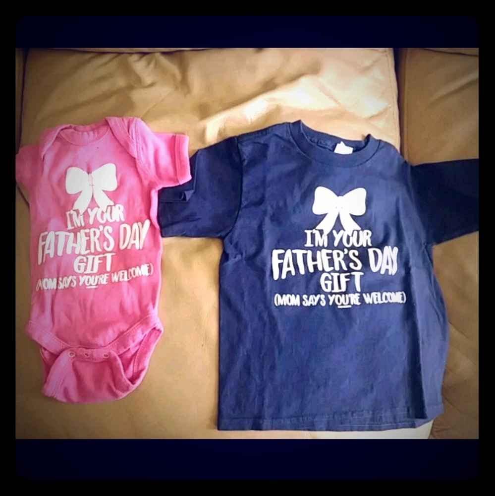 Kids Father's day shirts